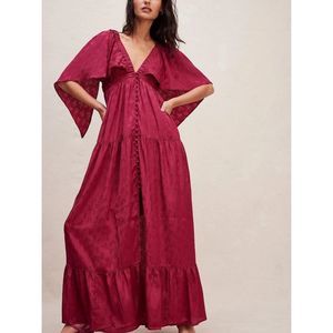 Free People Red Maxi Dress